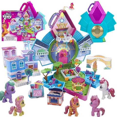 ⁨My Little Pony zestaw Kryształowa Latarnia + 5 figurek 55 akc ZA6002⁩ w sklepie Wasserman.eu