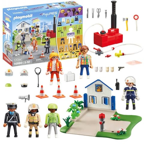 ⁨Playmobil My Figures akcja ratowniczna figurki do klocków 120ele ZA5433⁩ w sklepie Wasserman.eu