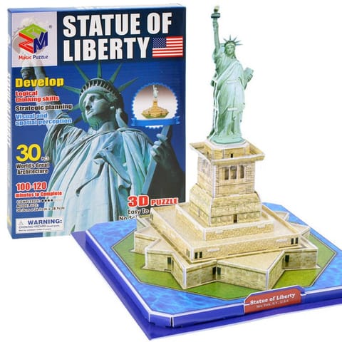 ⁨Przestrzenne Puzzle 3D Statua Wolności USA ZA1579⁩ w sklepie Wasserman.eu