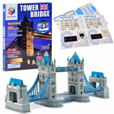 ⁨Puzzle 3D 41 el. most Tower Bridge ZA3801⁩ w sklepie Wasserman.eu