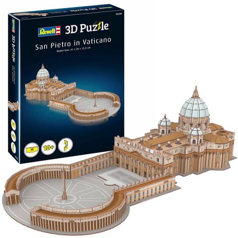 ⁨Revell puzzle przestrzenne 3D Bazylika św Piotra Watykan 68 ele68 ZA5435⁩ w sklepie Wasserman.eu
