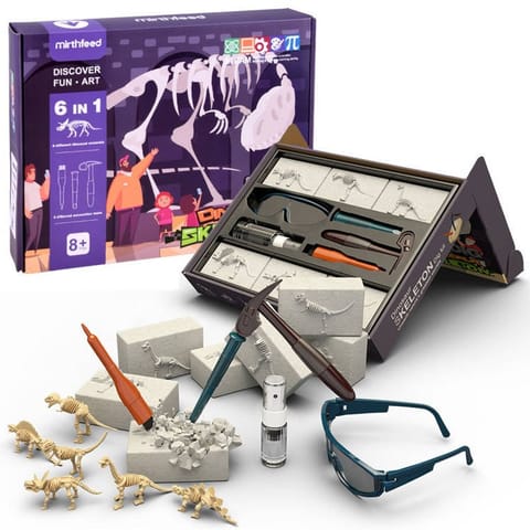 ⁨Wykopaliska Dinozaury Tyranozaur Rex 6w1 ZA4393⁩ w sklepie Wasserman.eu