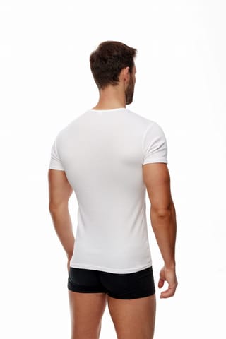 ⁨KOSZULKA NOVITI BP005-M-01 (kolor biały, rozmiar XXL)⁩ w sklepie Wasserman.eu