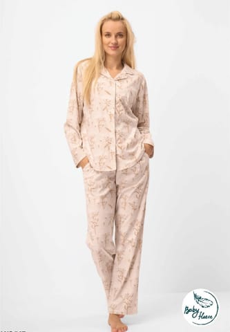 PIŻAMA KEY LNS-567 B25 XXL-4XL (kolor beż, rozmiar 4XL) w sklepie Wasserman.eu