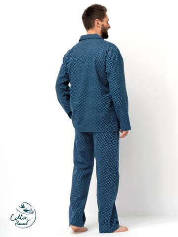 PIŻAMA KEY MNS-815 B25 3XL-4XL (kolor granat, rozmiar 4XL) w sklepie Wasserman.eu