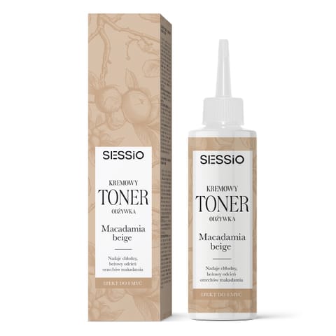 ⁨CHANTAL Sessio Toner do włosów Macadamia beige⁩ w sklepie Wasserman.eu