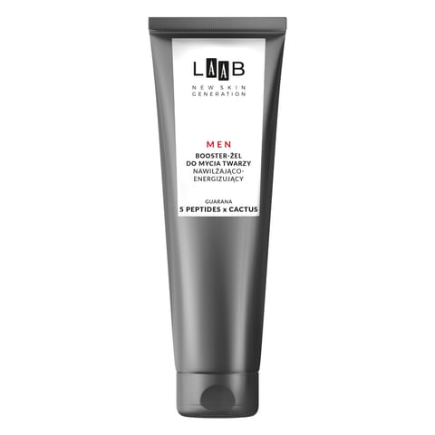 ⁨AA LAAB Men Booster - Żel do mycia twarzy nawilżająco - energizujący 150 ml⁩ w sklepie Wasserman.eu