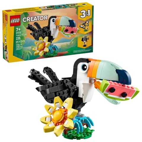 ⁨LEGO CREATOR Dzikie zwierzęta: Tropikalny tukan 31173⁩ w sklepie Wasserman.eu
