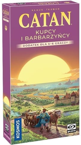 ⁨Catan: Kupcy i Barbarzyńcy 5/6 graczy GALAKTA⁩ w sklepie Wasserman.eu