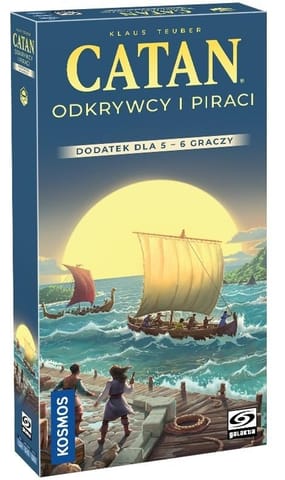 ⁨Catan: Odkrywcy i Piraci 5/6 graczy GALAKTA⁩ w sklepie Wasserman.eu