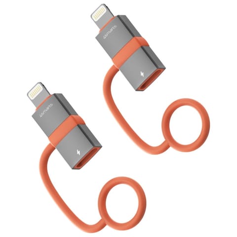 ⁨Adapter 4smarts USB-C do Lightning PD    27W szary 2szt⁩ w sklepie Wasserman.eu