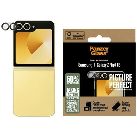 ⁨Szkło hartowane na obiektyw PanzerGlass  PicturePerfect do Samsung Galaxy Z Flip7 FE⁩ w sklepie Wasserman.eu
