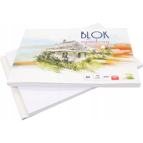 ⁨Blok rysunkowy A4 100k KRESKA⁩ w sklepie Wasserman.eu