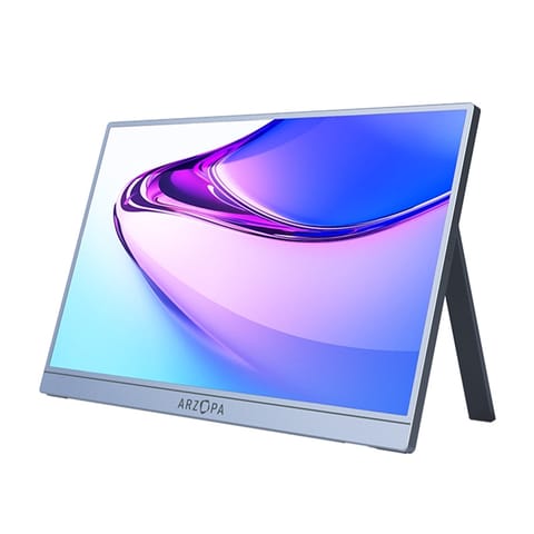 ⁨Monitor przenośny ARZOPA A1S 14,0" (srebrnoszary)⁩ w sklepie Wasserman.eu