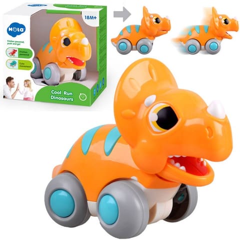 ⁨Autko Jeżdżący Dinozaur Triceratops zabawka ZA4533⁩ w sklepie Wasserman.eu