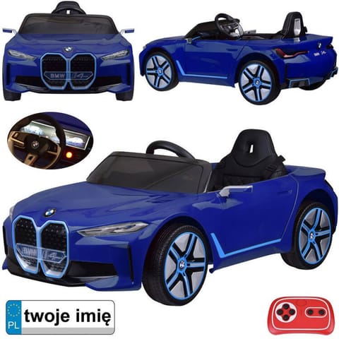Autko na akumulator elektryczne BMW i4 dla dziecka pilot PA0310 NI w sklepie Wasserman.eu