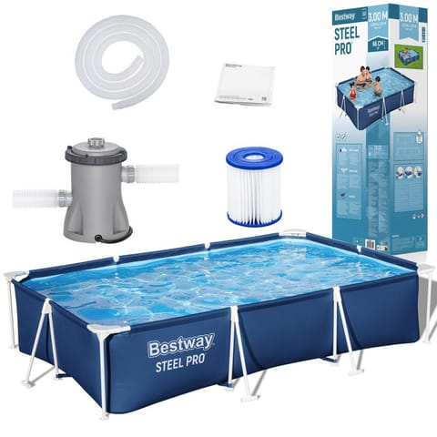 ⁨Bestway Basen STELAŻOWY 300x201x66cm 8w1 56411⁩ w sklepie Wasserman.eu