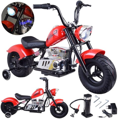 Elektryczny Motor Chopper na akumulator dla dzieci max 80kg manetka PA0318 w sklepie Wasserman.eu