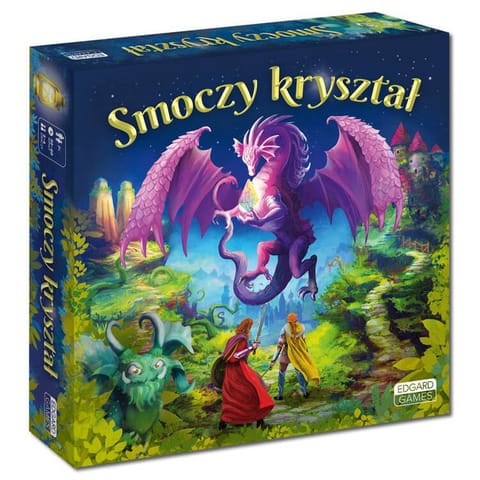 ⁨Gra Smoczy kryształ gra planszowa dla dzieci rodzinna gra fantasy GR0709⁩ w sklepie Wasserman.eu