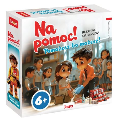 ⁨Jawa Gra edukacyjna planszowa Na pomoc! Pomożesz bo możesz! GR0716⁩ w sklepie Wasserman.eu