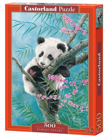 ⁨Puzzle 500 el. Bamboo Dreams panda⁩ w sklepie Wasserman.eu