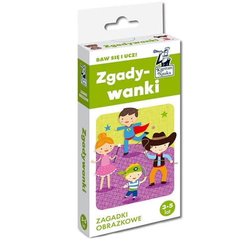 ⁨Zagadki obrazkowe Zgadywanki 3-5lat KS0683⁩ w sklepie Wasserman.eu