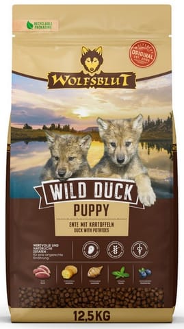 Wolfsblut Dog Wild Duck Puppy - kaczka i bataty 12,5kg w sklepie Wasserman.eu