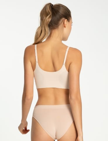 BIUSTONOSZ JULIMEX SIMPLE BRA TOP BEŻOWY (kolor beż, rozmiar XL) w sklepie Wasserman.eu