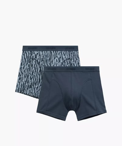 ⁨SZORTY ATLANTIC 2MH-175 JZ25 DENIM GRAFIT (kolor denim-grafit, rozmiar S)⁩ w sklepie Wasserman.eu