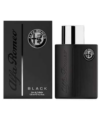 ⁨ALFA ROMEO Black Woda toaletowa dla mężczyzn 125 ml⁩ w sklepie Wasserman.eu