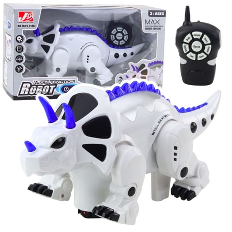 ⁨Inteligentny Robot Dinozaur RC Zdalnie Sterowany Triceratops⁩ w sklepie Wasserman.eu