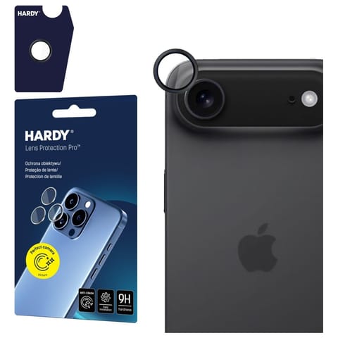 ⁨Ochrona na obiektyw aparatu 3MK HARDY    Lens Protection Pro do Apple iPhone 17 Air czarny⁩ w sklepie Wasserman.eu