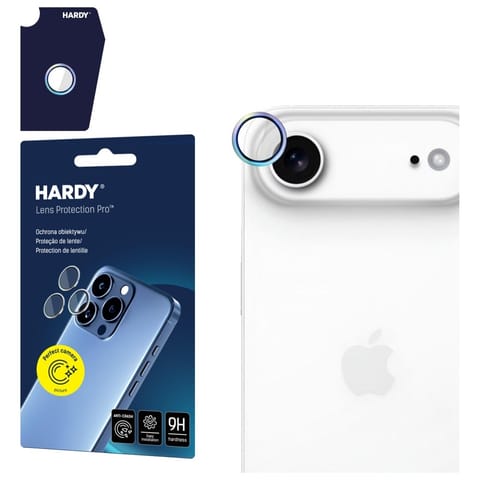 ⁨Ochrona na obiektyw aparatu 3MK HARDY    Lens Protection Pro do Apple iPhone 17 Air wielokolorowy⁩ w sklepie Wasserman.eu