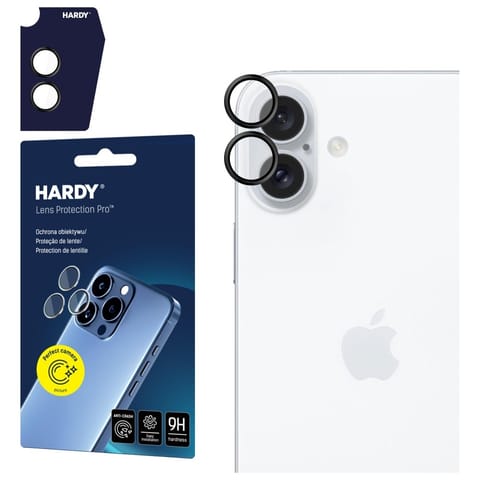 ⁨Ochrona na obiektyw aparatu 3MK HARDY    Lens Protection Pro do Apple iPhone 17 czarny⁩ w sklepie Wasserman.eu