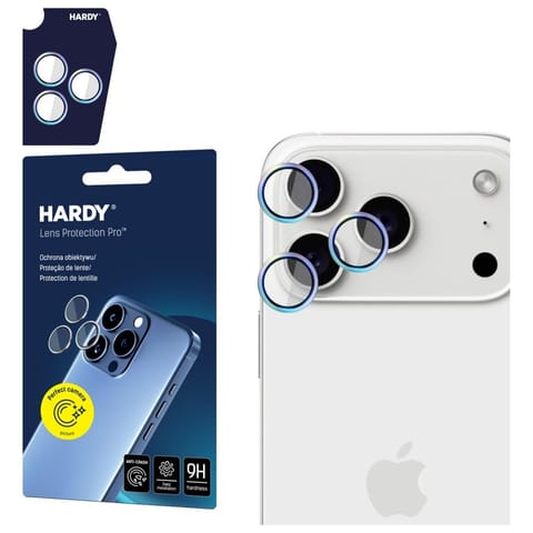 ⁨Ochrona na obiektyw aparatu 3MK HARDY    Lens Protection Pro do Apple iPhone 17 Pro /17 Pro Max wielokolorowy⁩ w sklepie Wasserman.eu