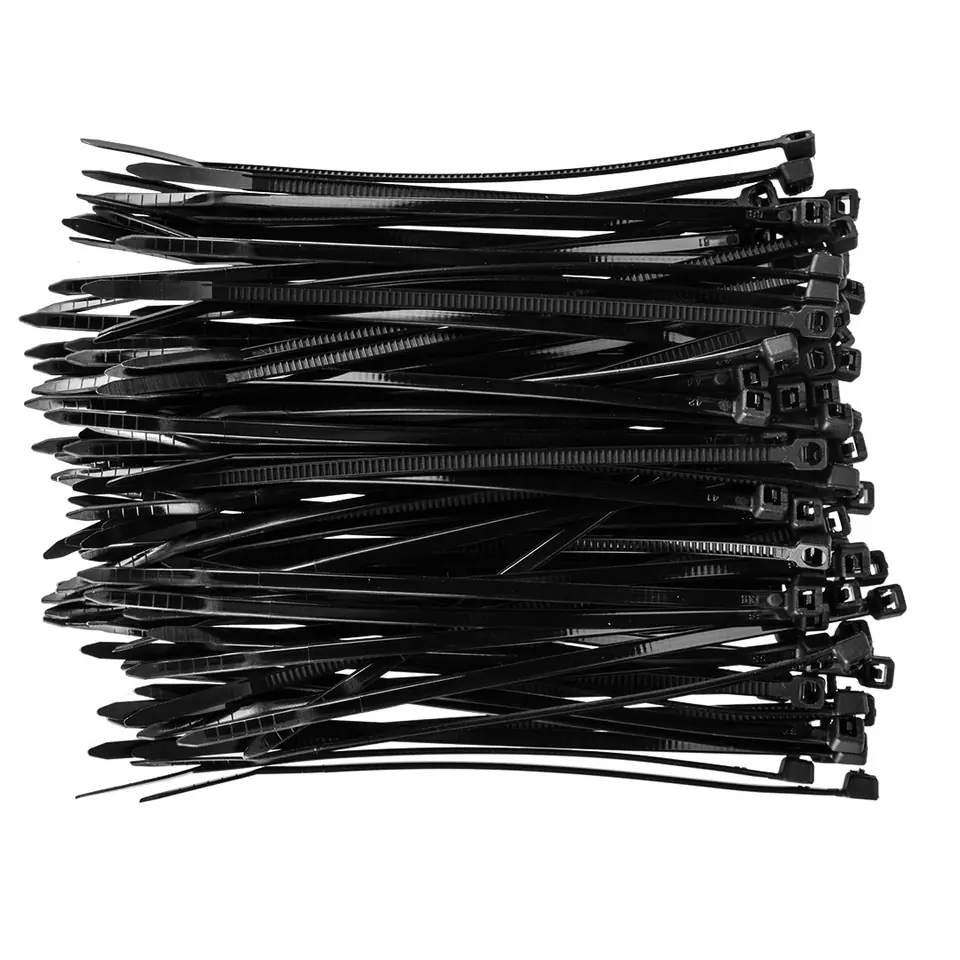 ⁨Cable ties 2.5 x 100 mm, 100 pcs, black⁩ at Wasserman.eu