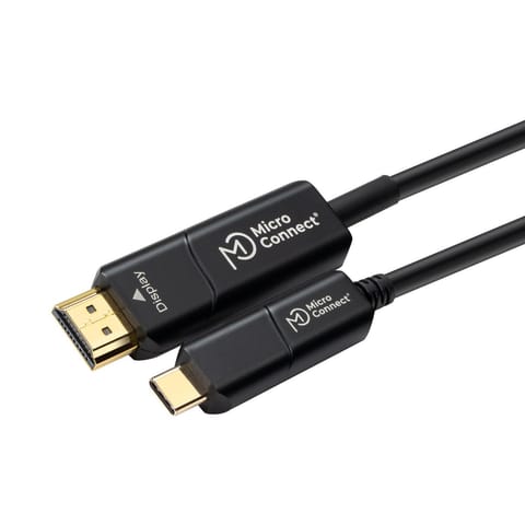 ⁨MicroConnect Premium USB-C HDMI fiber⁩ w sklepie Wasserman.eu