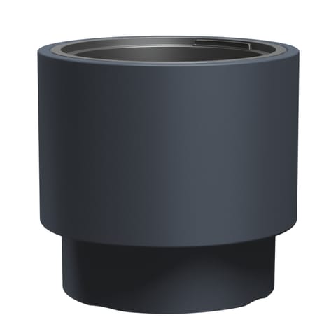 ⁨Doniczka mrozoodporna HEOS, Antracytowa, Pojemność 40L, Z wkładem 20L, DBHEN400-S433⁩ w sklepie Wasserman.eu