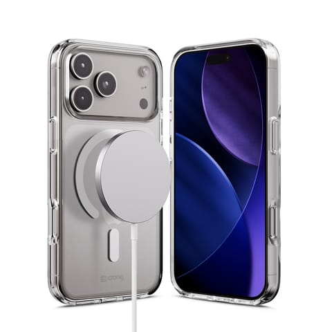 ⁨Crong Clear MAG Cover - Etui MagSafe iPhone 17 Pro (przezroczysty)⁩ w sklepie Wasserman.eu