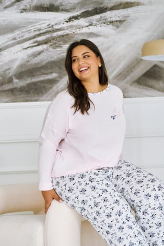 PIŻAMA TARO 3465 ELLA AW26 01 XXL-3XL (kolor róż jasny, rozmiar XXL) w sklepie Wasserman.eu