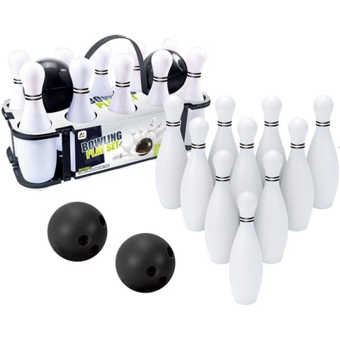 ⁨ZESTAW SPORTOWY DO GRY W KRĘGLE BOWLING PLAY SET 30CM⁩ w sklepie Wasserman.eu