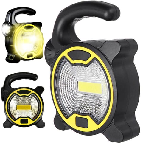⁨Lampa warsztatowa robocza turystyczna na baterie LED do 120 m⁩ w sklepie Wasserman.eu