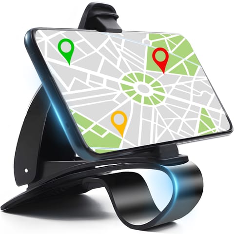 ⁨Uchwyt samochodowy do telefonu z klipsem na kokpit deskę rozdzielczą 4-6.5''⁩ w sklepie Wasserman.eu