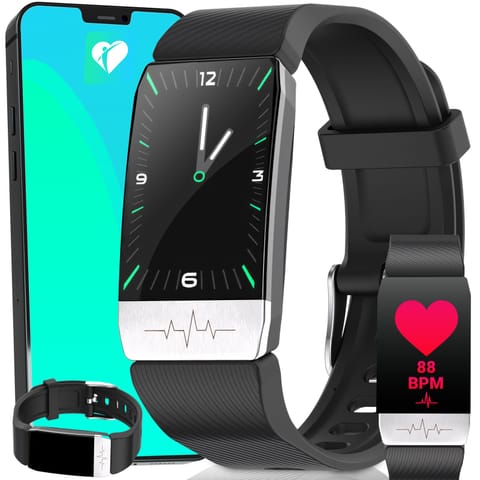 Smartwatch zegarek sportowy z monitorem zdrowia snu wodoodporny BT + paski w sklepie Wasserman.eu