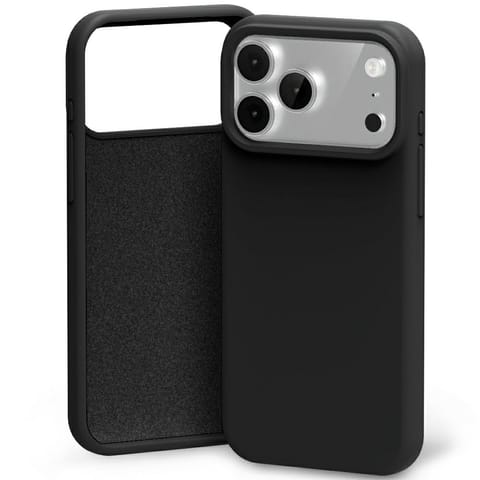 ⁨Etui Mercury Silicone do iPhone 17 Pro   czarny⁩ w sklepie Wasserman.eu