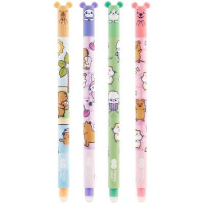 ⁨Długopis wymazywalny USZAKI YUMMY YUM HA 4120 01YU-3 HAPPY COLOR⁩ w sklepie Wasserman.eu