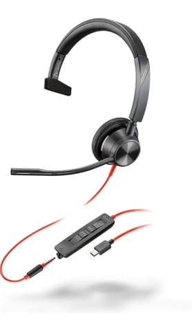 ⁨HP Blackwire 3315 Monaural USB-C⁩ w sklepie Wasserman.eu