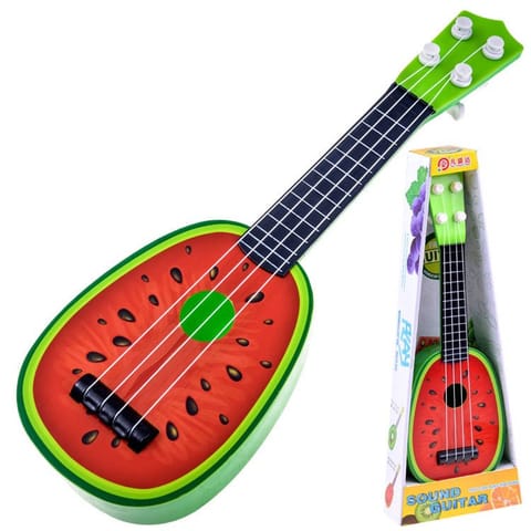 ⁨Owocowa ukulele GITARA dla dzieci gitarka 37 cm IN0033⁩ w sklepie Wasserman.eu