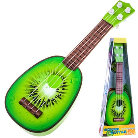⁨Owocowa ukulele GITARA dla dzieci gitarka 37 cm IN0033⁩ w sklepie Wasserman.eu