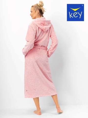 ⁨SZLAFROK KEY LGL-565 B25 (kolor różowy, rozmiar L/XL)⁩ w sklepie Wasserman.eu